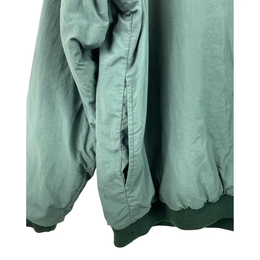 Duckster Wright-Patterson Golf Club Green Quilted Pullover Sweatshirt Mens Large - Picture 5 of 9